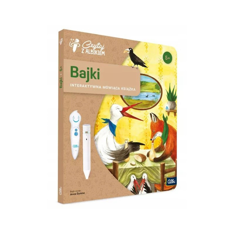 KSIĄŻKA INTERAKTYWNA BAJKI EZOPA ALBIK 5+