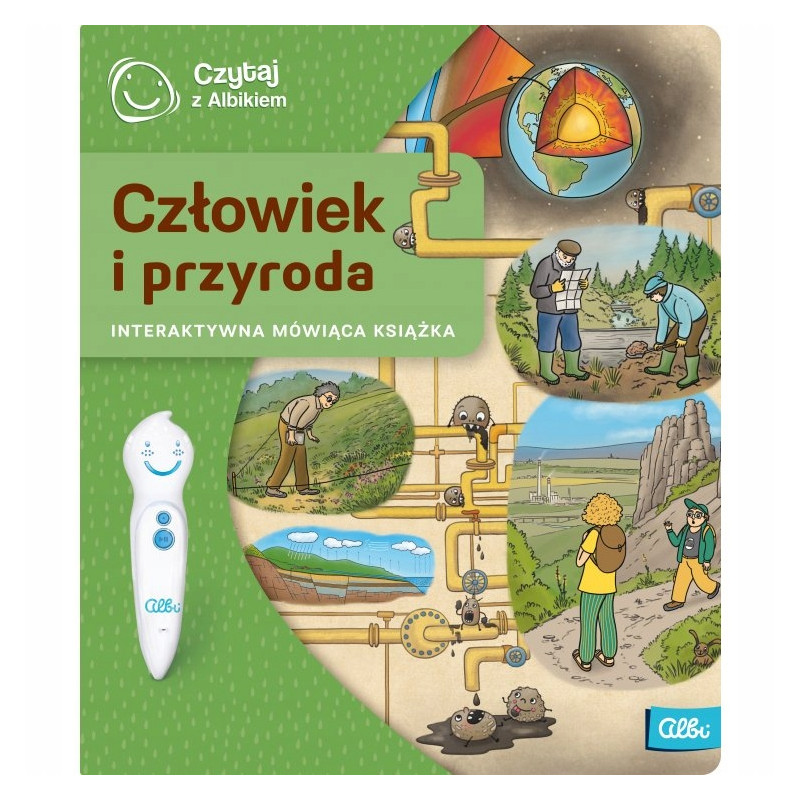 Czytaj z Albikiem. Książka Człowiek i przyr QC9