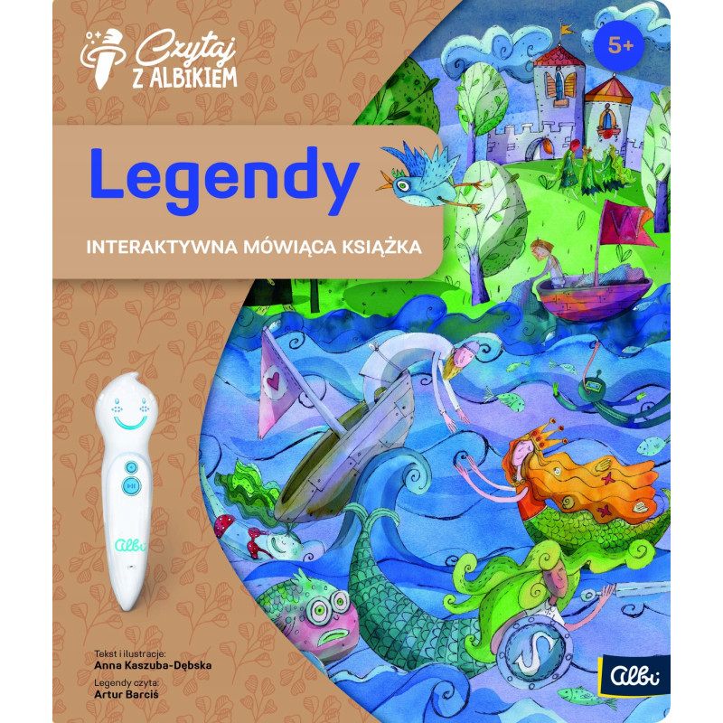 Czytaj z Albikiem.  Książka Legendy S9C