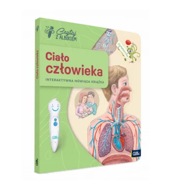Czytaj z Albikiem.  Książka Ludzkie ciało P56