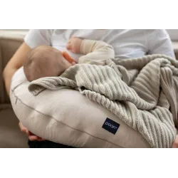 Poofi poduszka do karmienia dusty blue