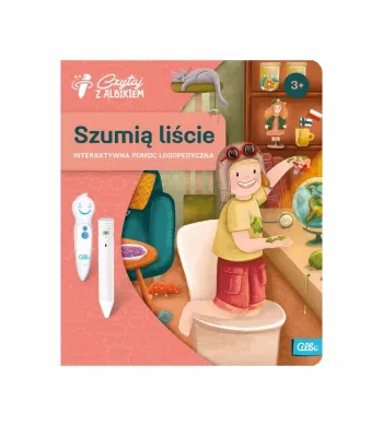 ALBIK Czytaj z Albikiem książka logopedyczna SZUMIĄ LIŚCIE