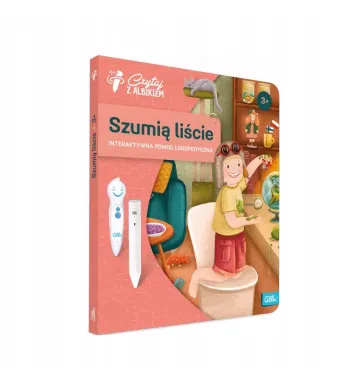 ALBIK Czytaj z Albikiem książka logopedyczna SZUMIĄ LIŚCIE