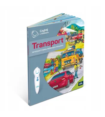 ALBIK Czytaj z Albikiem książka TRANSPORT
