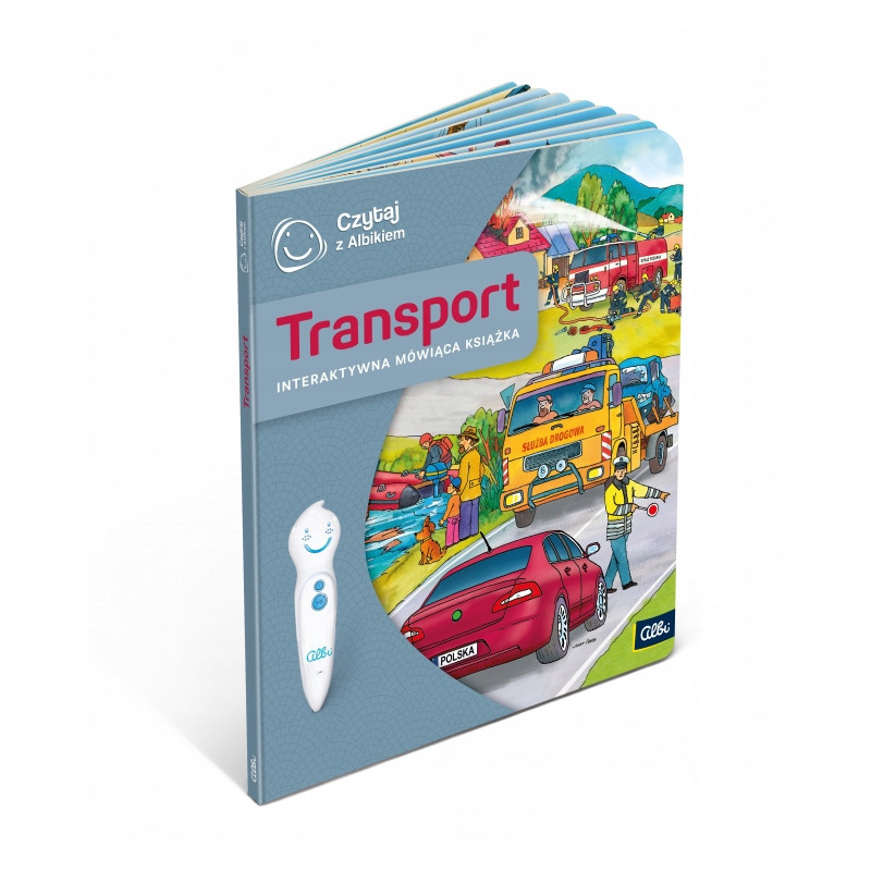 ALBIK Czytaj z Albikiem książka TRANSPORT