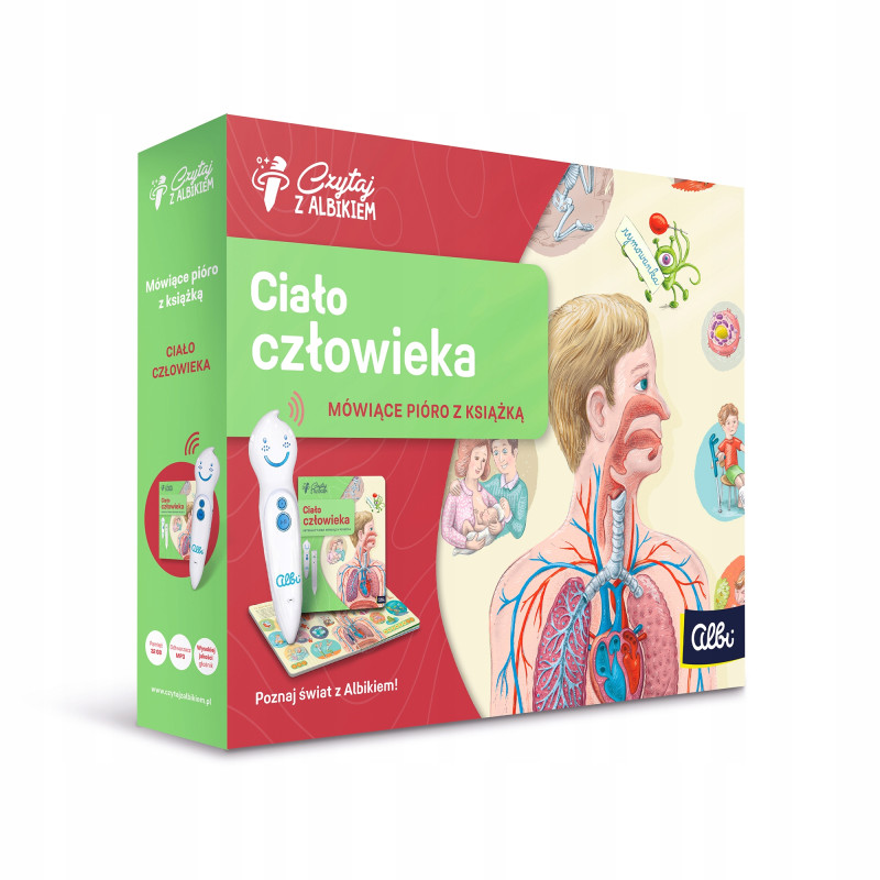 Czytaj z Albikiem. ZestAW Ciało Człowieka BG3