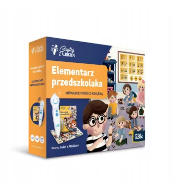 Czytaj z Albikiem. Zestaw z Elementarz Przedszkolaka BG4