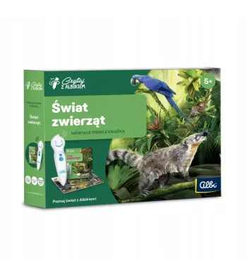 Czytaj z Albikiem. Zestaw z świat zwierząt AEH