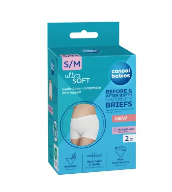 Canpol Majtki dla kobiet w ciąży i po porodzie 2szt  S/M 16/000