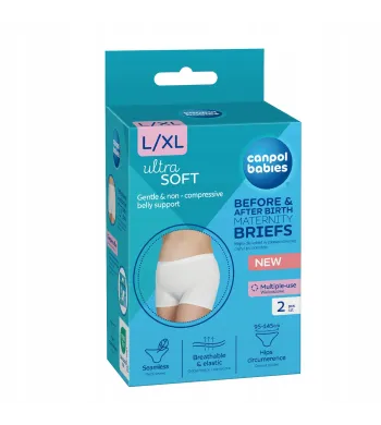 Canpol Majtki dla kobiet w ciąży i po porodzie 2szt 16/001 L/XL