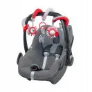 CANPOL Zawieszka SPIRALA Zigzag czerwono-szara 68/063