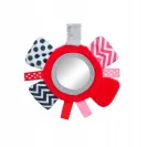 CANPOL Zawieszka SPIRALA Zigzag czerwono-szara 68/063