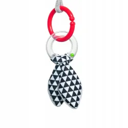 CANPOL Zawieszka SPIRALA Zigzag czerwono-szara 68/063