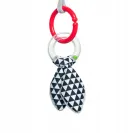 CANPOL Zawieszka SPIRALA Zigzag czerwono-szara 68/063