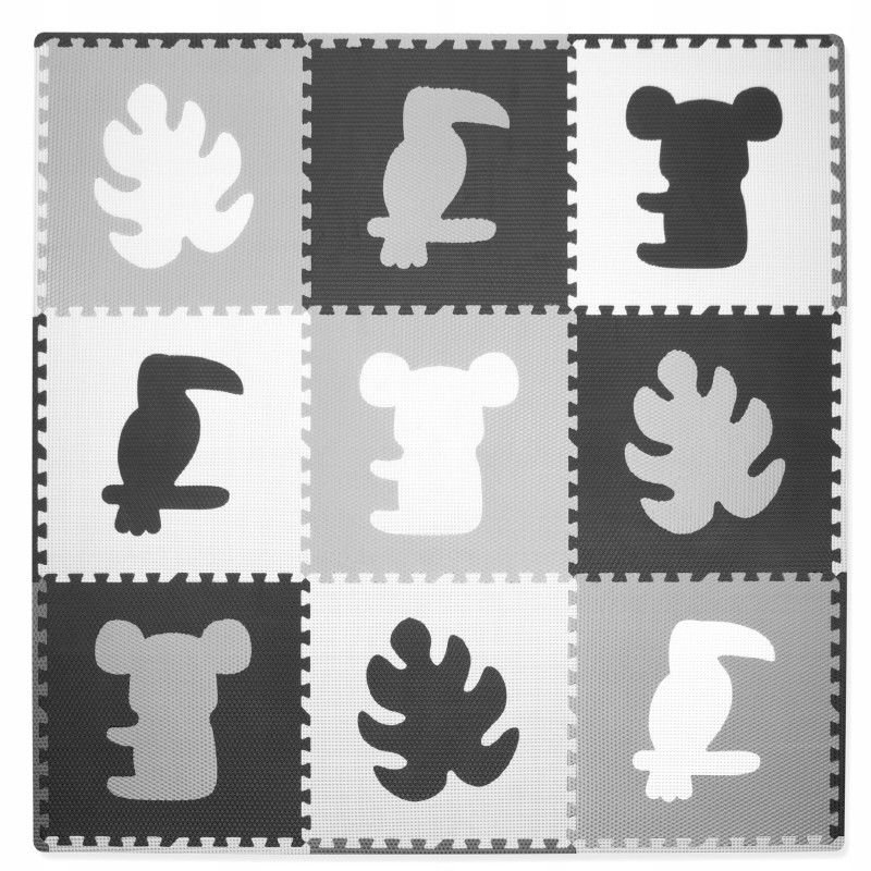Puzzle piankowe sensoryczne mata KIDWELL SENSO XXL Tropical