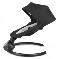 Bujaczek  leżaczek elektryczny 2w1 REVE pilot aplikacja black/silver Bujaczek  leżaczek elektryczny 2w1 REVE pilot aplikacja black/silver