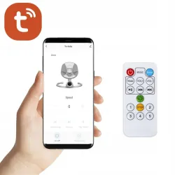 Bujaczek  leżaczek elektryczny 2w1 REVE pilot aplikacja black/silver Bujaczek  leżaczek elektryczny 2w1 REVE pilot aplikacja black/silver