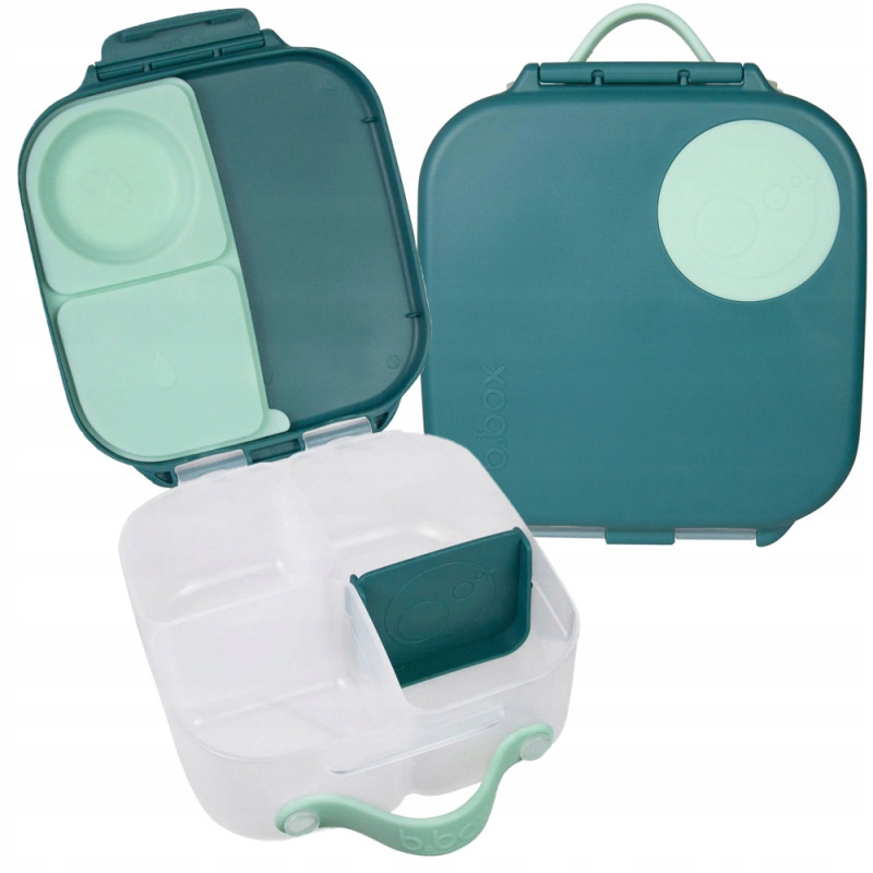 B.BOX MINI LUNCHBOX ŚNIADANIÓWKA Z PRZEGRÓDKAMI Emerald Forest