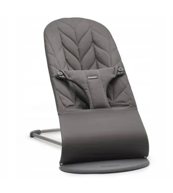 BABYBJORN - leżaczek BLISS Woven - Petal Anthracite