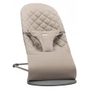 BabyBjorn Bliss Woven Leżaczek Piaskowy szary Sand Grey