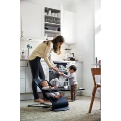 BABYBJORN - leżaczek BLISS Woven - Midnight Blue