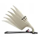 BabyBjorn Bliss Woven Leżaczek Piaskowy szary Sand Grey