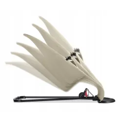 BabyBjorn Bliss Woven Leżaczek Piaskowy szary Sand Grey BabyBjorn Bliss Woven Leżaczek Piaskowy szary Sand Grey