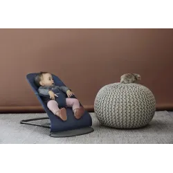 BABYBJORN - leżaczek BLISS Woven - Midnight Blue