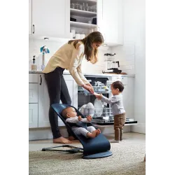 BABYBJORN - leżaczek BLISS Woven - Midnight Blue