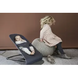 BABYBJORN - leżaczek BLISS Woven - Midnight Blue