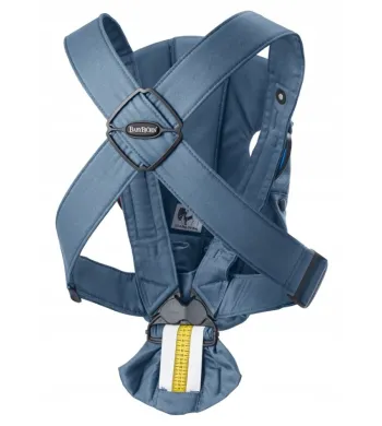 BABYBJORN MINI WOVEN - NOSIDEŁKO, NIEBIESKI / VINTAGE INDIGO