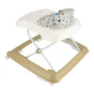 Chodzik Baby Mix z kierownicą i silikonowymi kółkami cappuccino