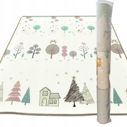 Mata Piankowa XXL Dla Dzieci Dwustronna  180x150cm  R07
