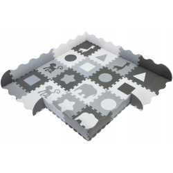 Mata piankowa Puzzle Plac Zabaw 150x150x1cm 16 szt.PMF3