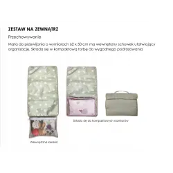 Taf Toys Zestaw na zewnątrz Mata do przewijania + zabawki URBAN GARDEN