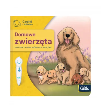 Czytaj z Albikiem. Książka Domowe Zwierzęta Q1W