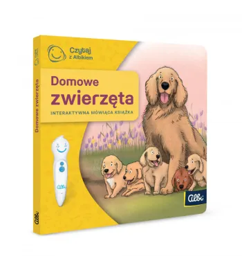 Czytaj z Albikiem. Książka Domowe Zwierzęta Q1W