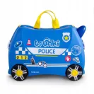 Trunki walizka dziecięca jeździk na kółkach RADIOWÓZ PERCY