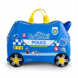 Trunki walizka dziecięca jeździk na kółkach RADIOWÓZ PERCY Trunki walizka dziecięca jeździk na kółkach RADIOWÓZ PERCY