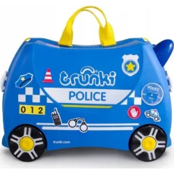 Trunki walizka dziecięca jeździk na kółkach RADIOWÓZ PERCY Trunki walizka dziecięca jeździk na kółkach RADIOWÓZ PERCY