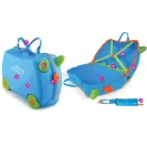 Trunki walizka dziecięca jeździk na kółkach RADIOWÓZ PERCY