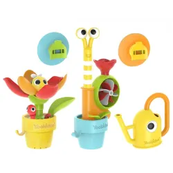 Yookidoo zabawka do kąpieli kwiatek i ślimak z konewką Yookidoo zabawka do kąpieli kwiatek i ślimak z konewką