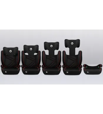 Lionelo fotelik Hugo I-size Black Red