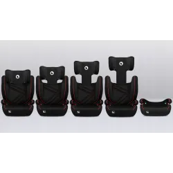 Lionelo fotelik Hugo I-size Black Red