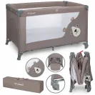 Łóżeczko turystyczne kojec składane+ torba+ materacyk Kidwell Blissy Beige