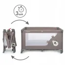 Łóżeczko turystyczne kojec składane+ torba+ materacyk Kidwell Blissy Beige