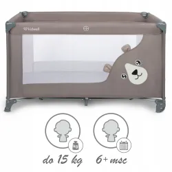 Łóżeczko turystyczne kojec składane+ torba+ materacyk Kidwell Blissy Beige