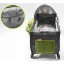 Łóżeczko turystyczne, kojec LIONELO SVEN PLUS Grey