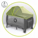 Łóżeczko turystyczne, kojec LIONELO SVEN PLUS Grey