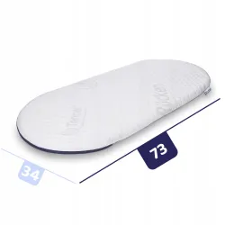 Rucken materac piankowy do wózka Junama Diamond 73x35cm DLMG07